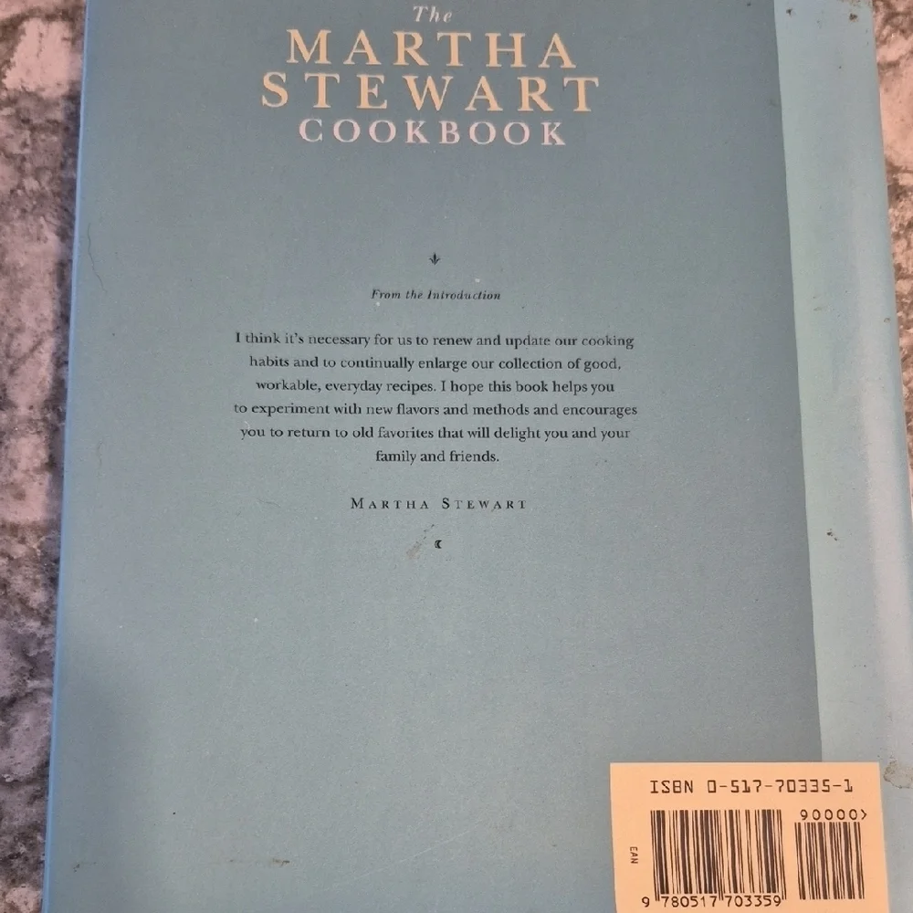 Martha Stewart Cookbook Collected Recipes For Everyday Life, Published 1995